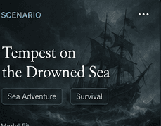 Tempest on the Drowned Sea